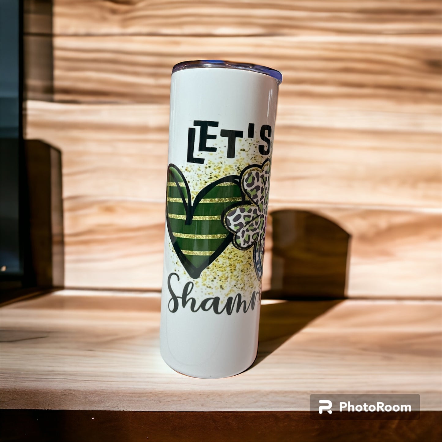 20 oz tumbler Let's get shamrocked