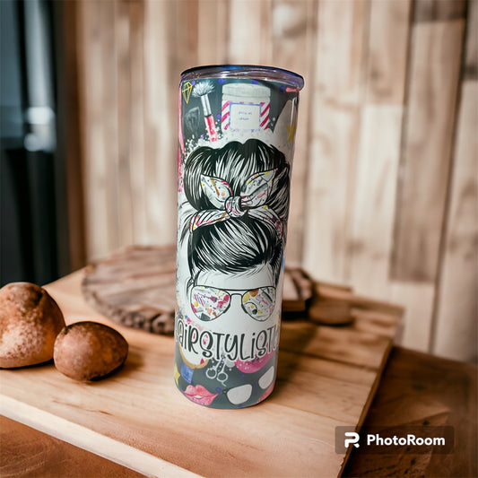 20 oz tumbler Hairstylist