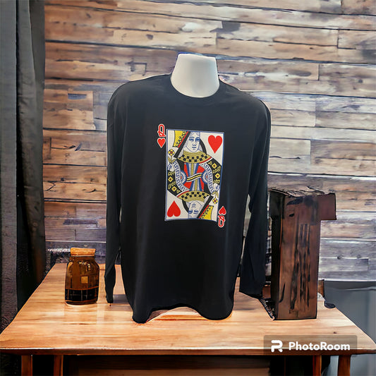 Long sleeve t-shirt Queen of Hearts